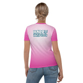 Close-up of Cat in the Shadows design on Women's Crewneck Tee